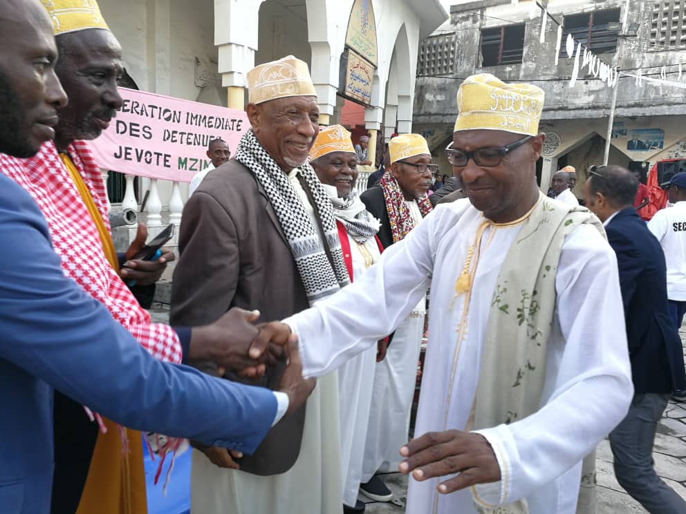 image Campagne électorale  Ibrahim Ali Mzimba : « Ensemble on peut encore sauver la nation »